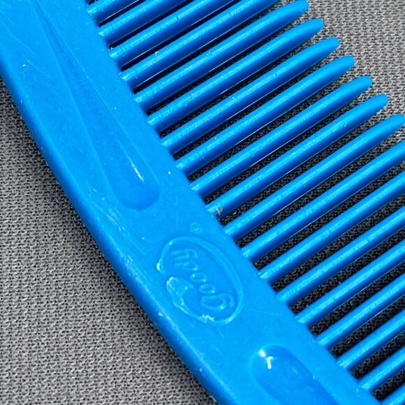 Vintage Goody 80s 90s Pocket Combs Purple Blue Retro Groovy Old School Lot of 3 - Picture 11 of 16